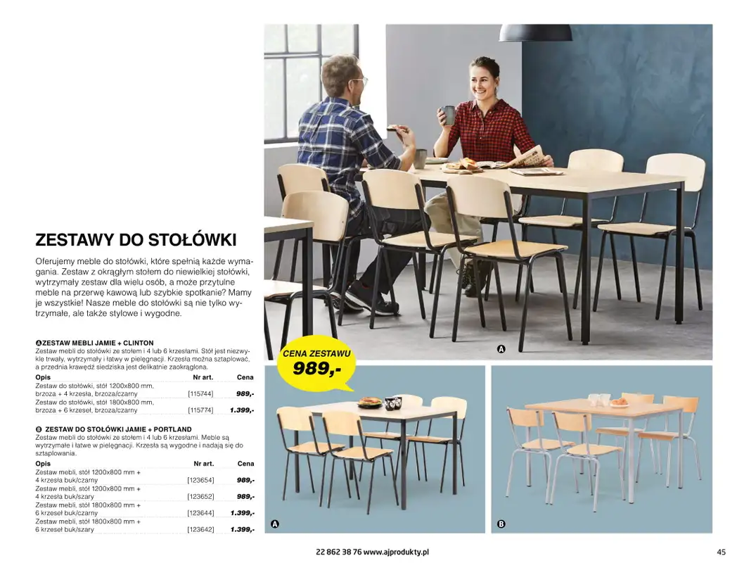 AJ Produkty - gazetka promocyjna Katalog warsztat, magazyn, przemysł od poniedziałku 10.05 do wtorku 31.08 - strona 45