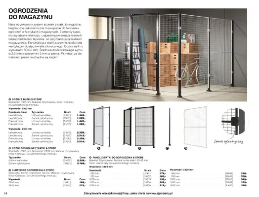 AJ Produkty - gazetka promocyjna Katalog warsztat, magazyn, przemysł od poniedziałku 10.05 do wtorku 31.08 - strona 34 AJ Produkty - gazetka promocyjna Katalog warsztat, magazyn, przemysł od poniedziałku 10.05 do wtorku 31.08 - strona 34