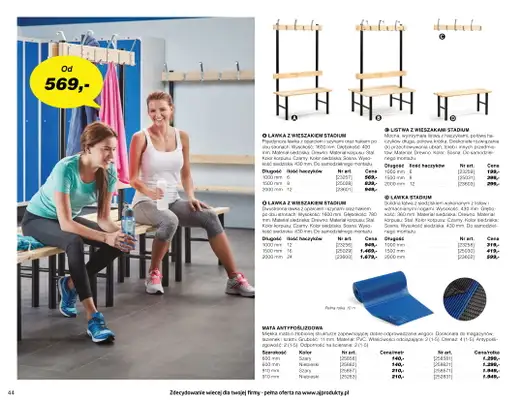 AJ Produkty - gazetka promocyjna Katalog warsztat, magazyn, przemysł od poniedziałku 10.05 do wtorku 31.08 - strona 44 AJ Produkty - gazetka promocyjna Katalog warsztat, magazyn, przemysł od poniedziałku 10.05 do wtorku 31.08 - strona 44