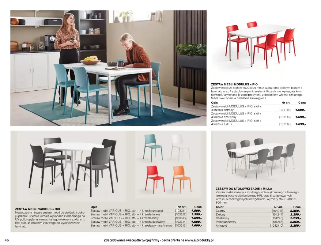 AJ Produkty - gazetka promocyjna Katalog warsztat, magazyn, przemysł od poniedziałku 10.05 do wtorku 31.08 - strona 46