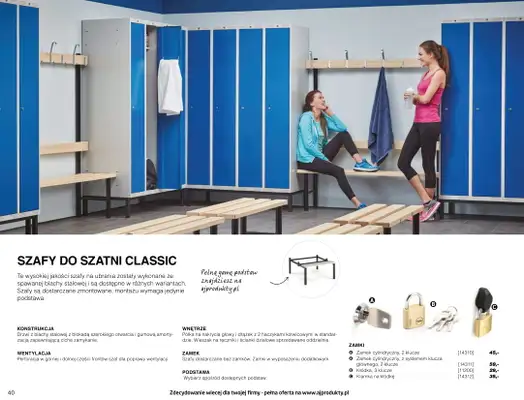 AJ Produkty - gazetka promocyjna Katalog warsztat, magazyn, przemysł od poniedziałku 10.05 do wtorku 31.08 - strona 40 AJ Produkty - gazetka promocyjna Katalog warsztat, magazyn, przemysł od poniedziałku 10.05 do wtorku 31.08 - strona 40