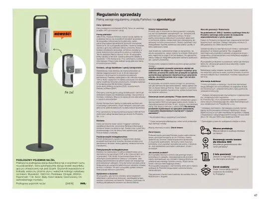 AJ Produkty - gazetka promocyjna Katalog warsztat, magazyn, przemysł od poniedziałku 10.05 do wtorku 31.08 - strona 47 AJ Produkty - gazetka promocyjna Katalog warsztat, magazyn, przemysł od poniedziałku 10.05 do wtorku 31.08 - strona 47