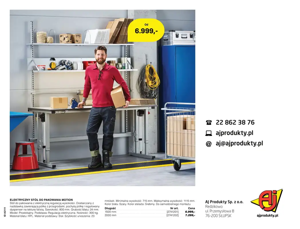 AJ Produkty - gazetka promocyjna Katalog warsztat, magazyn, przemysł od poniedziałku 10.05 do wtorku 31.08 - strona 48