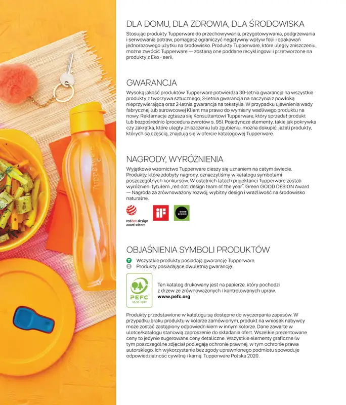 Tupperware - gazetka promocyjna Katalog Wiosna/Lato 2021 od czwartku 17.06  - strona 63