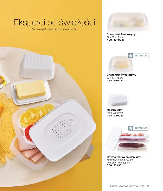 Tupperware - gazetka promocyjna Katalog Wiosna/Lato 2021 od czwartku 17.06  - strona 27