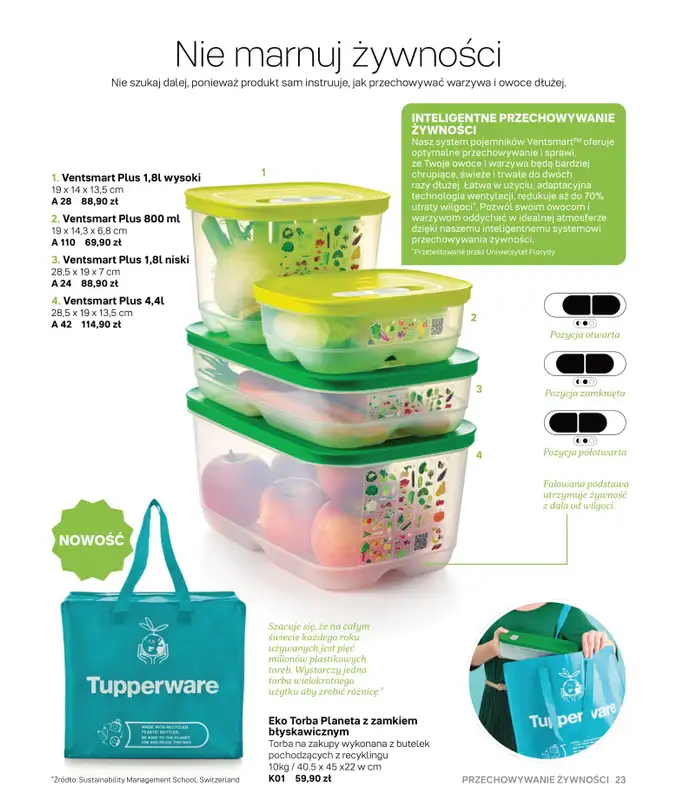 Tupperware - gazetka promocyjna Katalog Wiosna/Lato 2021 od czwartku 17.06  - strona 23