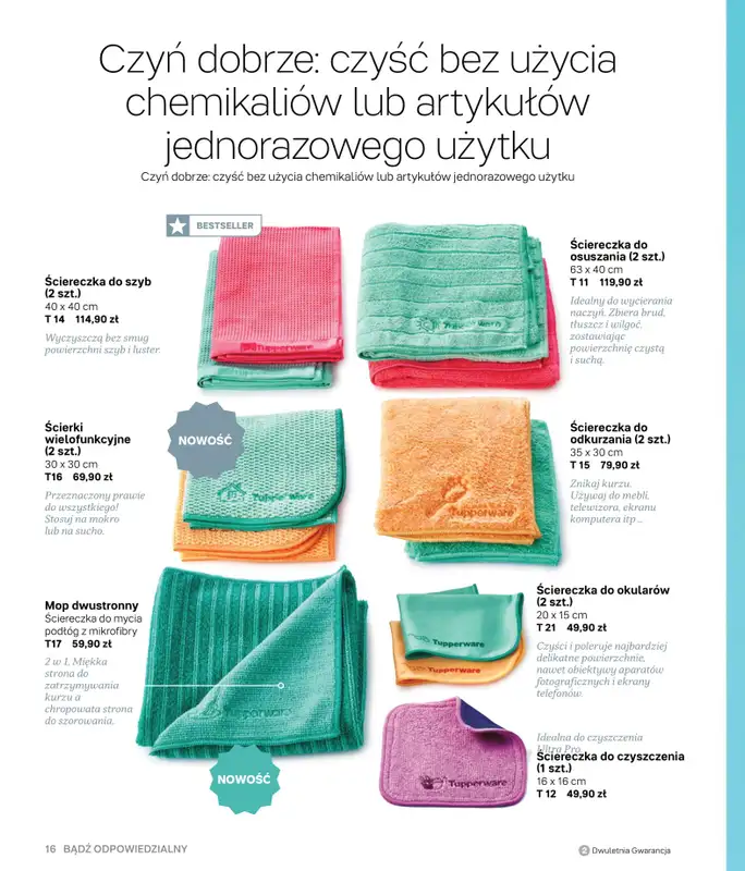 Tupperware - gazetka promocyjna Katalog Wiosna/Lato 2021 od czwartku 17.06  - strona 16