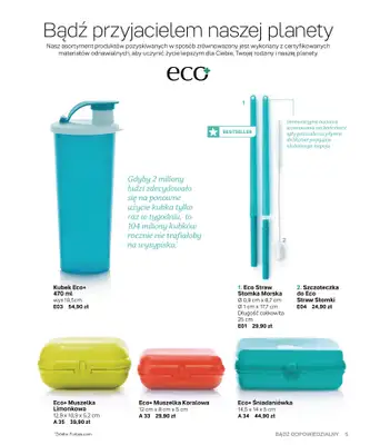 Tupperware - gazetka promocyjna Katalog Wiosna/Lato 2021 od czwartku 17.06  - strona 5