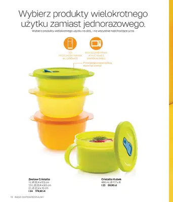 Tupperware - gazetka promocyjna Katalog Wiosna/Lato 2021 od czwartku 17.06  - strona 12