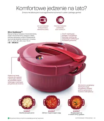 Tupperware - gazetka promocyjna Katalog Wiosna/Lato 2021 od czwartku 17.06  - strona 49