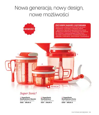 Tupperware - gazetka promocyjna Katalog Wiosna/Lato 2021 od czwartku 17.06  - strona 35