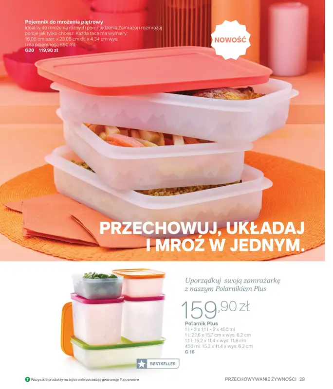 Tupperware - gazetka promocyjna Katalog Wiosna/Lato 2021 od czwartku 17.06  - strona 29