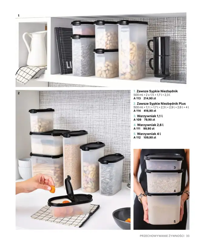 Tupperware - gazetka promocyjna Katalog Wiosna/Lato 2021 od czwartku 17.06  - strona 33
