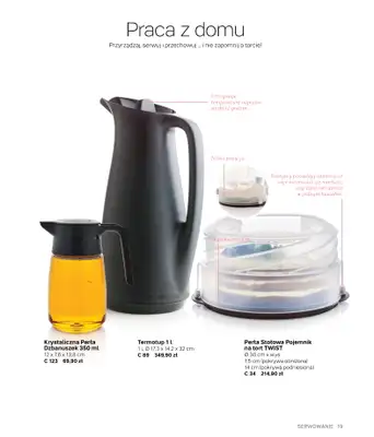 Tupperware - gazetka promocyjna Katalog Wiosna/Lato 2021 od czwartku 17.06  - strona 19
