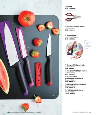 Tupperware - gazetka promocyjna Katalog Wiosna/Lato 2021 od czwartku 17.06  - strona 45