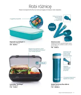 Tupperware - gazetka promocyjna Katalog Wiosna/Lato 2021 od czwartku 17.06  - strona 11