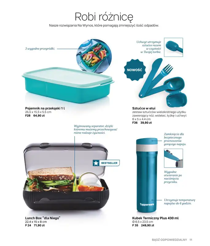 Tupperware - gazetka promocyjna Katalog Wiosna/Lato 2021 od czwartku 17.06  - strona 11