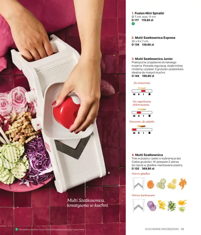 Tupperware - gazetka promocyjna Katalog Wiosna/Lato 2021 od czwartku 17.06  - strona 39