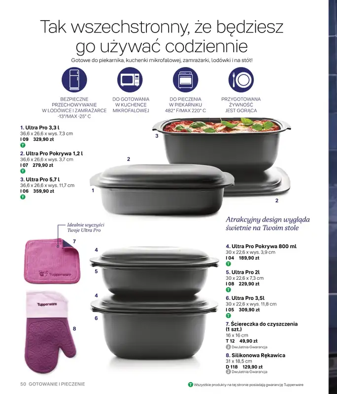Tupperware - gazetka promocyjna Katalog Wiosna/Lato 2021 od czwartku 17.06  - strona 50