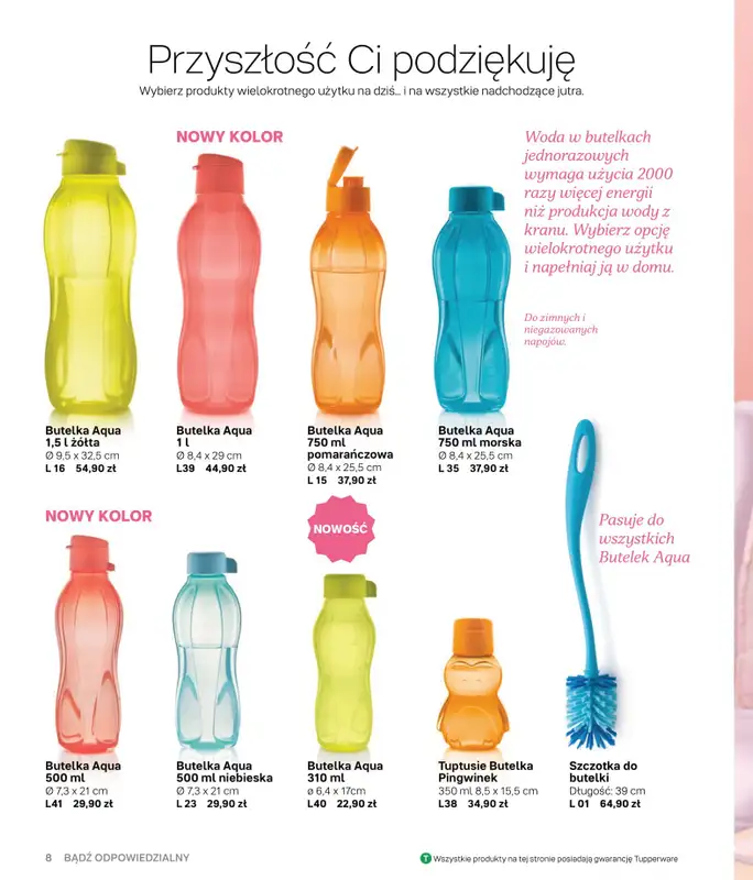 Tupperware - gazetka promocyjna Katalog Wiosna/Lato 2021 od czwartku 17.06  - strona 8