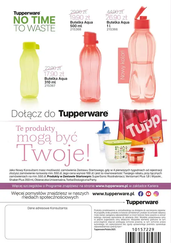 Tupperware - gazetka promocyjna Katalog Na grilla i nie tylko od piątku 18.06 do niedzieli 27.06 - strona 8