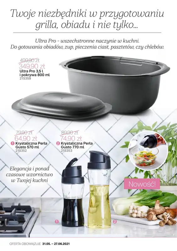 Tupperware - gazetka promocyjna Katalog Na grilla i nie tylko od piątku 18.06 do niedzieli 27.06 - strona 4