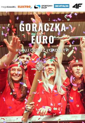 Strefa Mundial - gazetka promocyjna Gorączka EURO - odzież i gadżety! od czwartku 24.06 do czwartku 01.07