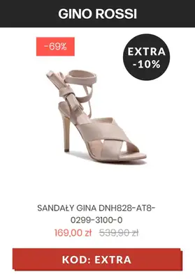 Gino Rossi - gazetka promocyjna EXTRA -10% do wyprzedaży od wtorku 29.06 do czwartku 01.07 - strona 8