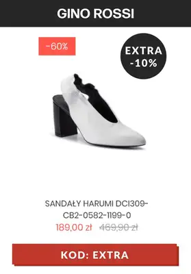 Gino Rossi - gazetka promocyjna EXTRA -10% do wyprzedaży od wtorku 29.06 do czwartku 01.07 - strona 10