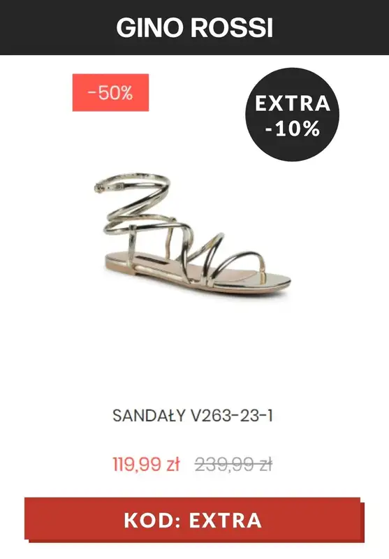 Gino Rossi - gazetka promocyjna EXTRA -10% do wyprzedaży od wtorku 29.06 do czwartku 01.07 - strona 5