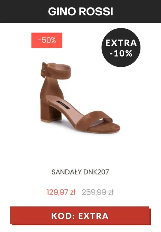 Gino Rossi - gazetka promocyjna EXTRA -10% do wyprzedaży od wtorku 29.06 do czwartku 01.07 - strona 3