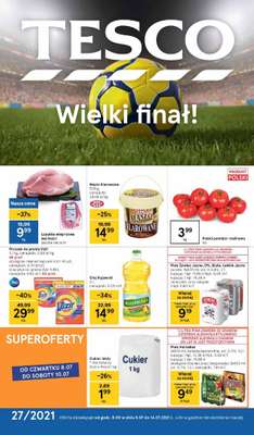 Tesco - gazetka promocyjna Gazetka Hipermarket od czwartku 08.07 do środy 14.07