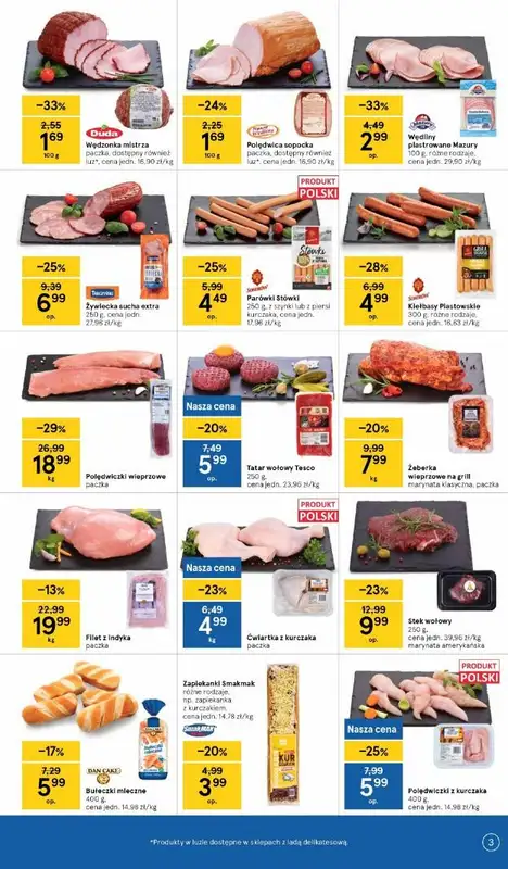 Tesco - gazetka promocyjna Gazetka Hipermarket od czwartku 08.07 do środy 14.07 - strona 3
