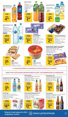 Tesco - gazetka promocyjna Gazetka Hipermarket od czwartku 15.07 do środy 21.07 - strona 5 Tesco - gazetka promocyjna Gazetka Hipermarket od czwartku 15.07 do środy 21.07 - strona 5