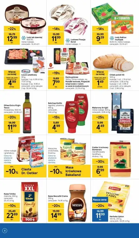 Tesco - gazetka promocyjna Gazetka Hipermarket od czwartku 15.07 do środy 21.07 - strona 4