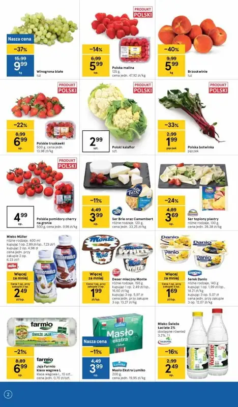 Tesco - gazetka promocyjna Gazetka Hipermarket od czwartku 15.07 do środy 21.07 - strona 2