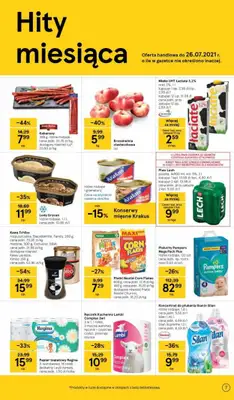 Tesco - gazetka promocyjna Gazetka Hipermarket od czwartku 15.07 do środy 21.07 - strona 7 Tesco - gazetka promocyjna Gazetka Hipermarket od czwartku 15.07 do środy 21.07 - strona 7