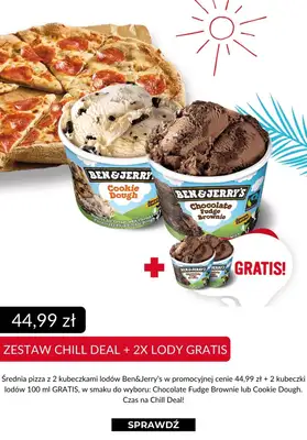 Pizza Hut - gazetka promocyjna GRATIS drugie lody Ben&Jerry's od czwartku 15.07  - strona 2 Pizza Hut - gazetka promocyjna GRATIS drugie lody Ben&Jerry's od czwartku 15.07  - strona 2