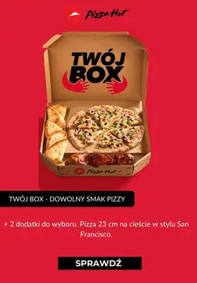 Pizza Hut - gazetka promocyjna Od 24,99 zł Pizza + 2 dodatki od czwartku 15.07  - strona 4 Pizza Hut - gazetka promocyjna Od 24,99 zł Pizza + 2 dodatki od czwartku 15.07  - strona 4