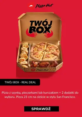 Pizza Hut - gazetka promocyjna Od 24,99 zł Pizza + 2 dodatki od czwartku 15.07  - strona 3 Pizza Hut - gazetka promocyjna Od 24,99 zł Pizza + 2 dodatki od czwartku 15.07  - strona 3