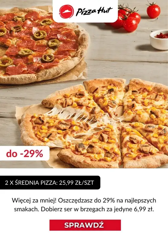 Pizza Hut - gazetka promocyjna Do -40% na pizze od czwartku 15.07  - strona 4