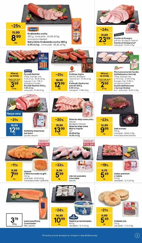 Tesco - gazetka promocyjna Gazetka Hipermarket od czwartku 22.07 do środy 28.07 - strona 3