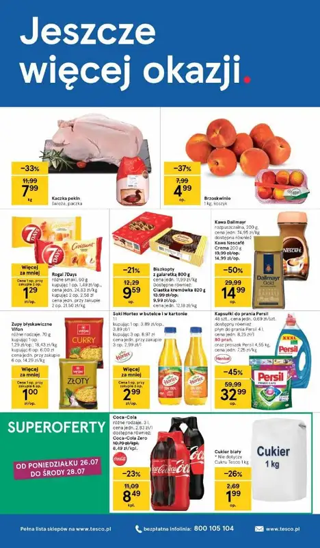 Tesco - gazetka promocyjna Gazetka Hipermarket od czwartku 22.07 do środy 28.07 - strona 8