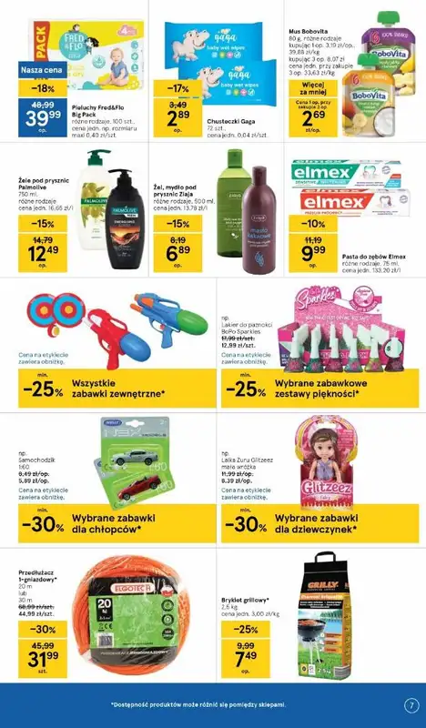 Tesco - gazetka promocyjna Gazetka Hipermarket od czwartku 22.07 do środy 28.07 - strona 7