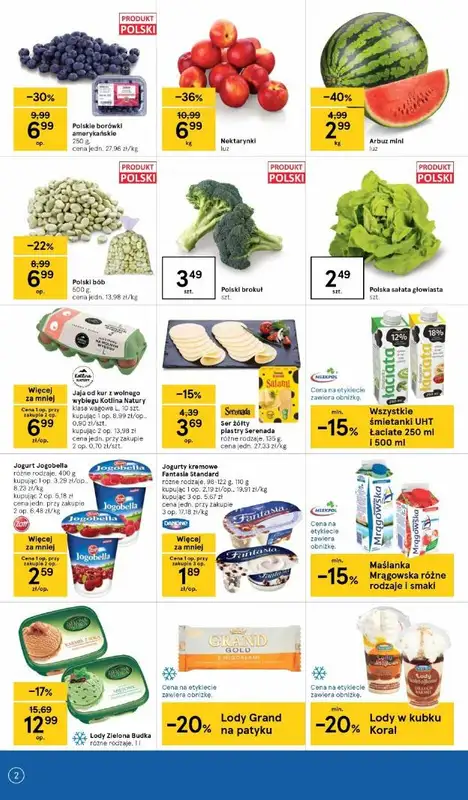 Tesco - gazetka promocyjna Gazetka Hipermarket od czwartku 22.07 do środy 28.07 - strona 2