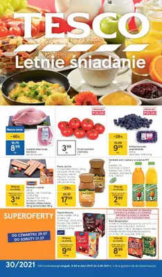 Tesco - gazetka promocyjna Gazetka od czwartku 29.07 do środy 04.08 Tesco - gazetka promocyjna Gazetka od czwartku 29.07 do środy 04.08
