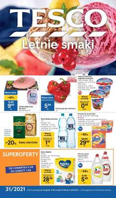 Tesco - gazetka promocyjna Gazetka od czwartku 05.08 do środy 11.08
