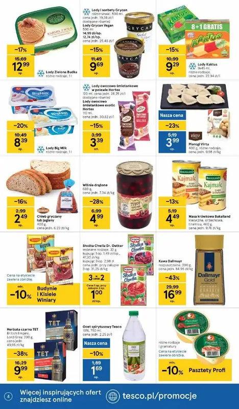Tesco - gazetka promocyjna Gazetka od czwartku 05.08 do środy 11.08 - strona 4