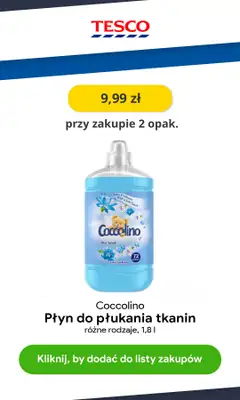 Tesco - gazetka promocyjna Od 9,99 zł produkty do prania od czwartku 05.08 do środy 11.08 - strona 6