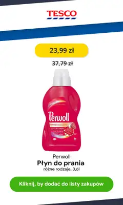 Tesco - gazetka promocyjna Od 9,99 zł produkty do prania od czwartku 05.08 do środy 11.08 - strona 2